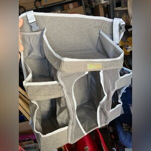 Hanging Diaper Organizer - MinneBaby Gray